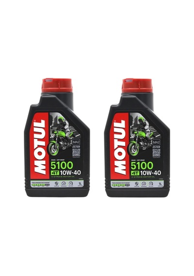 Motul 5100 10w40 4t Motosiklet Yağı 1 Lt 2 Adet