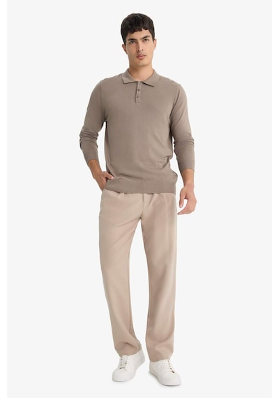 Defacto Standart Fit Polo Yaka Premium Düğmeli Triko Kazak D0454ax25aubg404 Bej Defacto Standart Fit Polo Yaka Premium Düğmeli Triko Kazak D0454ax25aubg404 Bej
