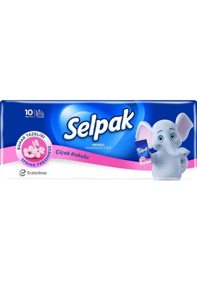 Bahar Parfümlü Mendil 10&apos Lu Paket
