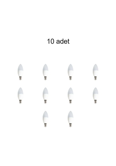 Ct-4079 7w Led Ampül Beyaz 10 Adet E-14