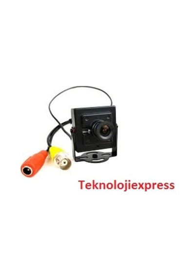 Mini Analog Kamera 3.6Mm Yüksek Çözünürlük Tv Uyumlu Farkediilmez