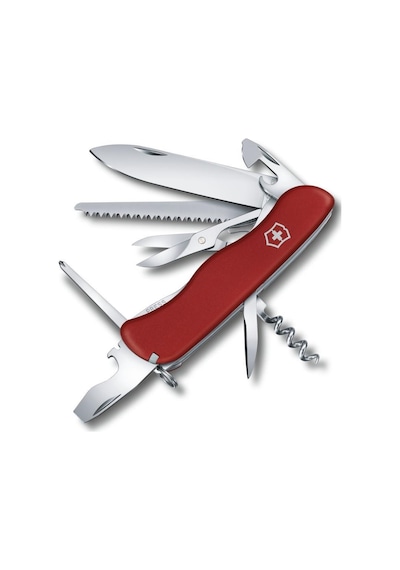Victorinox Outrider 0.8513 Kırmızı İsviçre Kamp Çakısı 14F Kırmızı