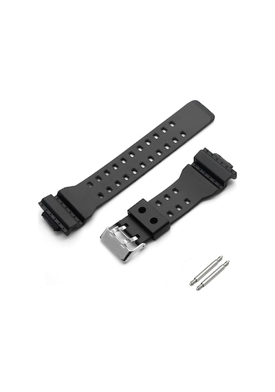 Casio Ga 120 Uyumlu Siyah Silikon Saat Kordonu