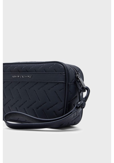 Armani Exchange Logolu Çıkarılabilir Bilek Askılı Çanta Erkek Çanta Xm002600 Af22652 Ub100 Lacivert