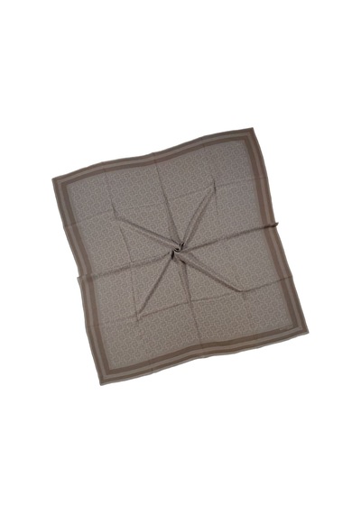 Mim Eşarp Mısırlı Eşarpları Siena Eşarp 100x100 Cm Kahve