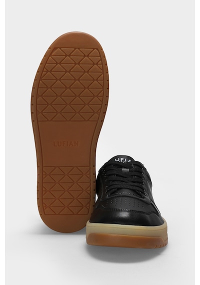 Lufian Omar Erkek Sneaker Ayakkabı Siyah Siyah 111230257100100 Siyah