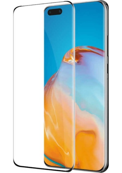 Huawei P40 Pro Davin Seramik Ekran Koruyucu Siyah