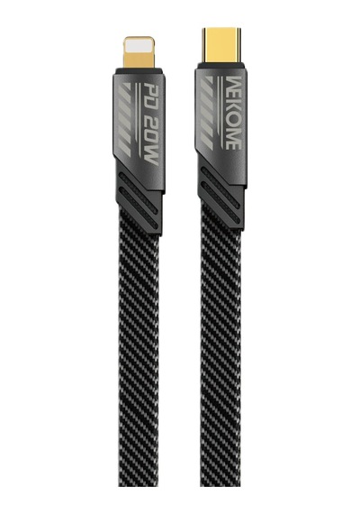 Wekome  WDC-191 Type-c to Lightning PD20W Veri Ve Şarj Kablosu Gri