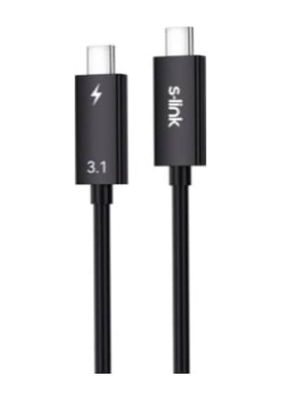 S-link Sl-tc302 Thunderbolt 3.0 2m 4k 60hz Pd100w Typec To Typec 40gbps Hızlı Data Kablosu
