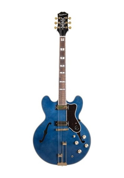 Epiphone Sheraton Semi-hollowbody Elektro Gitar Viper Blue