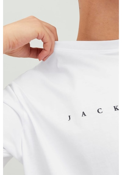 Jack & Jones JJESTAR JJ TEE Erkek  Beyaz Tişört