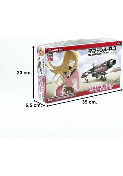 Hasegawa 64731 1/72 Ölçek, Space Wolf Sw-190 Kei Yuki Special , Ace Combat Serisi, Bilim Kurgu Plastik Model Kiti-59088
