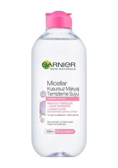Garnier Micellar Makyaj Temizleme Suyu 400ml, 24 Saat Nemlendirme, Hassas Ciltler İçin Sku: Smgstk00df72d37b
