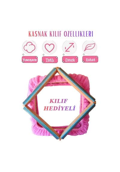60x35cm Sihirli Punch Panç Kasnak Kılıf Telli/iğneli Ahşap Nakış Kasnağı