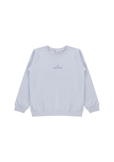 Civil Girls 10-13 Yaş Sweatshirt - Mavi Açık Mavi