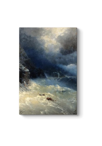 Ayrex Ayvazovski - Fırtına Tablosu 30 X 45