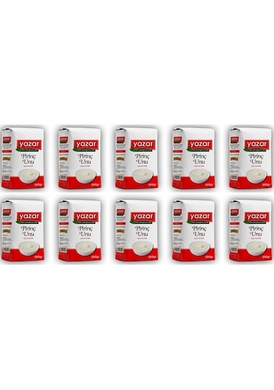Yazar Sade Pirinç Unu 10 x 500 G