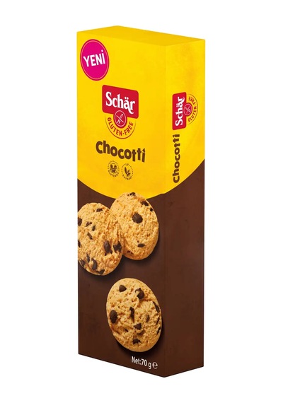 Schar Chocotti Damla Çikolatalı Glutensiz Kurabiye 70 G 2 Adet