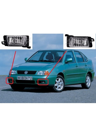 Caddy Polo Classic Sis Farı Polo Classic Sis Lambası Sağ Yolcu Tarafı 6k5941702