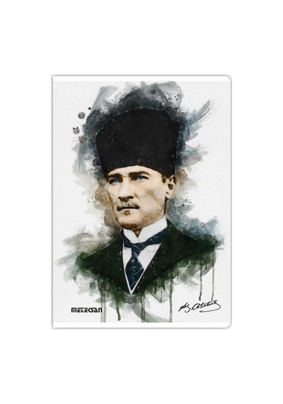 Meteksan Atatürk Baskılı A4 100 Yp Kareli Pp Defter