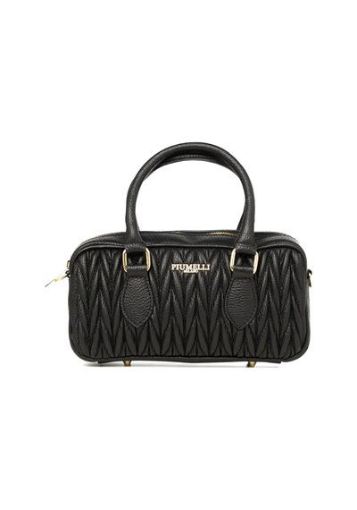 D28 Black Portföy Çantası Kadın Cecıle Piumelli Milano Bag D28 Black