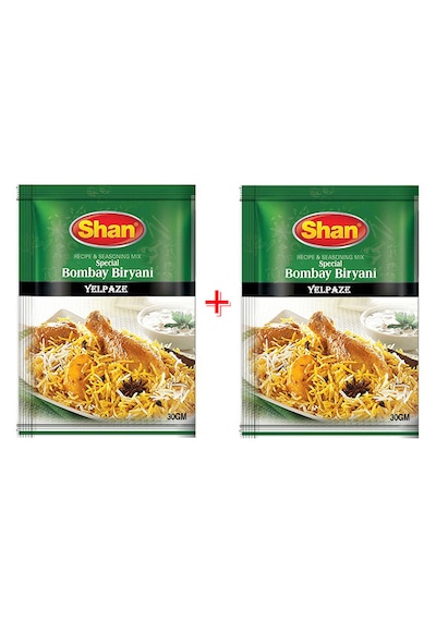 Yelpaze Shan Bombay Biryani Basmati Pilav Baharatı 2 x 30 G