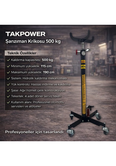 Takpower Şanzıman Krikosu 500 Kg