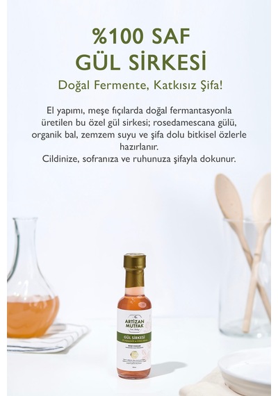 Gül Sirkesi 100 Ml