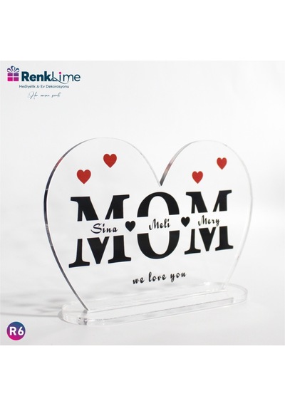 Pleksi Masa Üstü Mom 2 Siyah