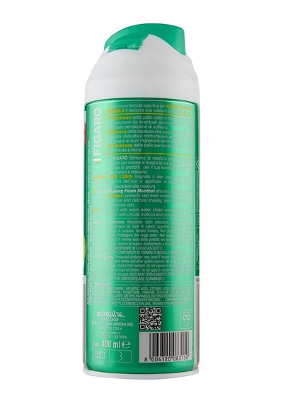 Tıraş Köpüğü Menthol 400 Ml
