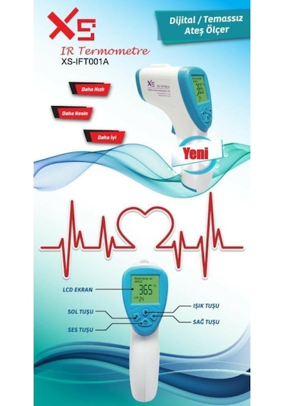 Xs Temassız Ateş Ölçer Termometre Xs-ıft001a