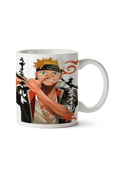 Naruto İşte Bu İki Tarafı Baskılı Kupa Bardak Çok Renkli