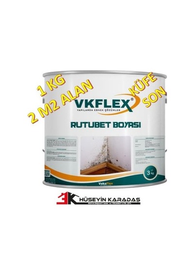 VKFLEX Rutubet ve Küf Boyası 1 KG
