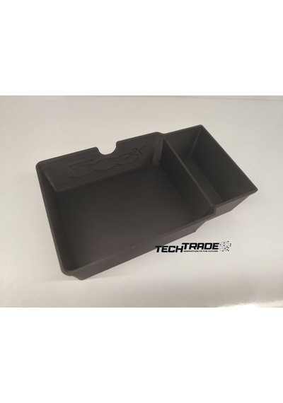 Fıat 500x Kolçak Altı Organizer 2 Bölmeli 500x Yazılı