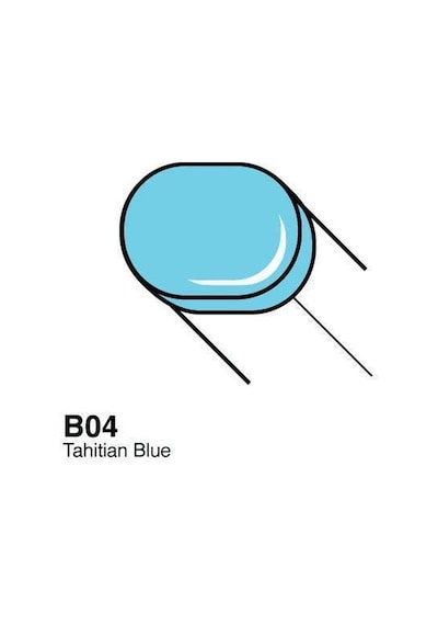 Sketch Marker - B04 - Tahitian Blue