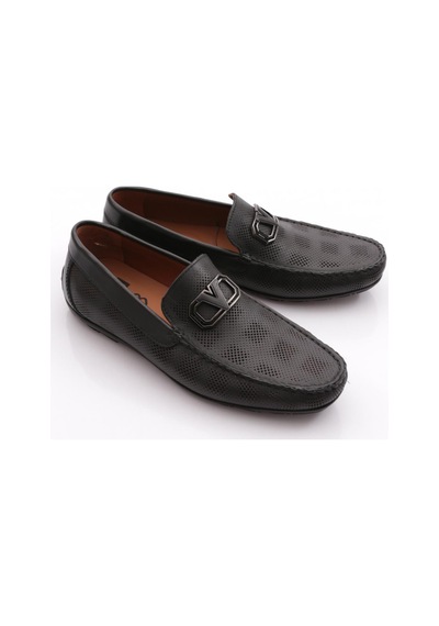 Dgn 19389-ss Erkek Casual Ayakkabı Siyah Antik