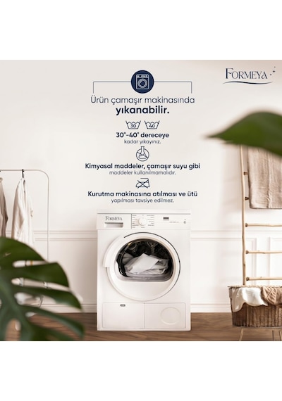 Formeya Yatak Koruyucu Alez Kapitone Gri Renk%100 Pamuk Fitted Alez Çarşaf 90 X 190 Diğer