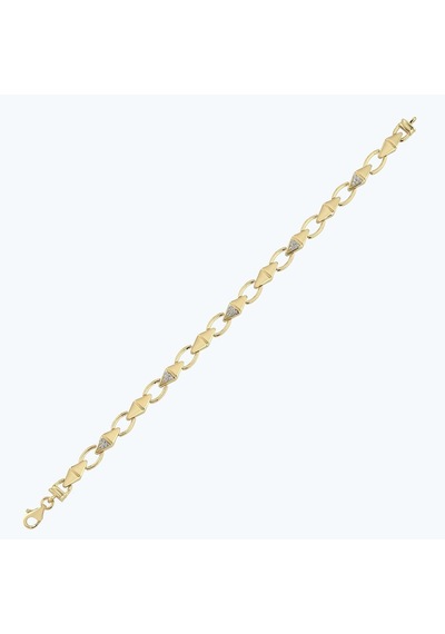 Altınbaş Altın Taşlı Zincir Bileklik Abl0271-y-24933 Çok Renkli