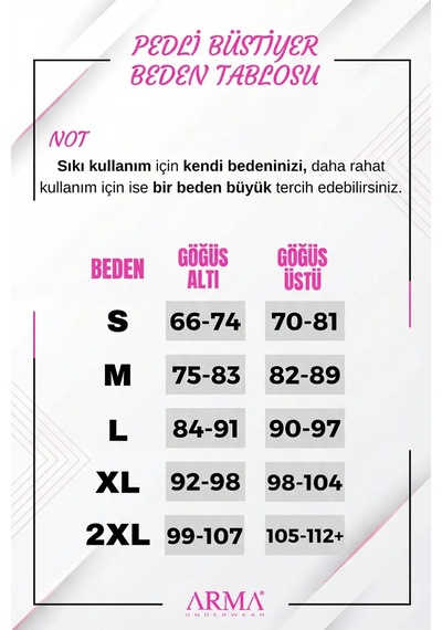 Terrien Özel Seri Pürüzsüz Düzgün Giyim Kadın Toparlayıcı Pedli Büstiyer 3'lü Paket Beyaz-3