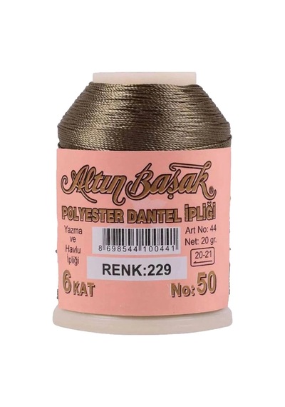 Hubrendy Tedarik Altınbaşak Oya Ve Dantel İpi 20 Gr - Royaleks - No: 229