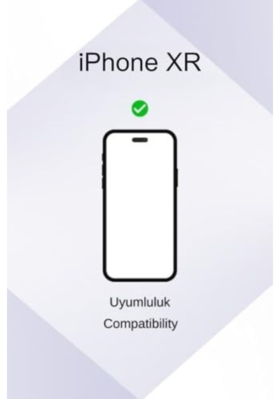 For İphone Xr İle Uyumlu Darbe Emici Esnek Silikon Siyah Lansman Cep Telefonu Kılıf İphone Xr