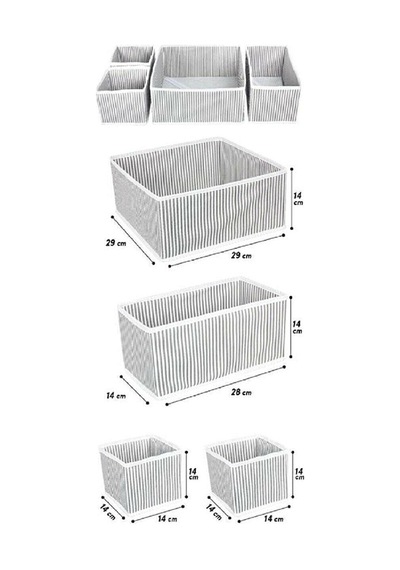 Çekmece Düzenleme Kutu Seti Organizer 4lü Set Diğer