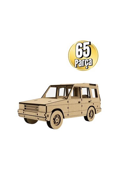 Off-road Araba Maketi - Kendin Yap Dıy Dekoratif Kit - 3d Puzzle