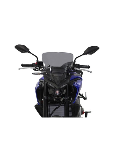 Yamaha Mt-25 2020-2024 Uyumlu Ön Cam Siyah 37 Cm