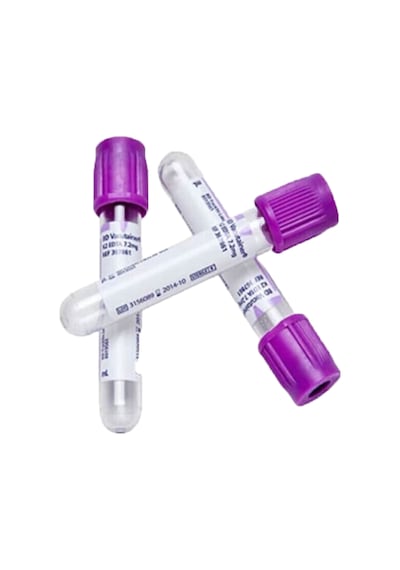 Vacusera K2Edta Vakumlu Edtalı Hemogram Kan Alma Tüpü 2 ML 100'lü