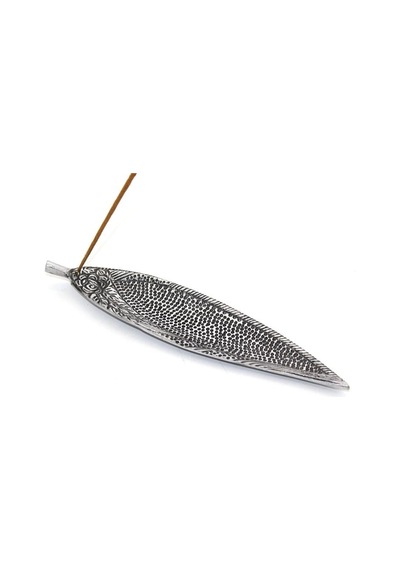 Metal Kayık Tütsülük Tütsülük Buhurdanlık 25.5x6 Cm