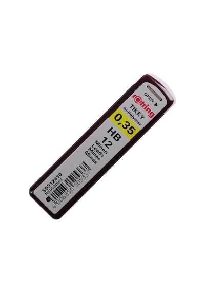 Rotring Min Hi-Polymer 2B 0.35 MM R505308N