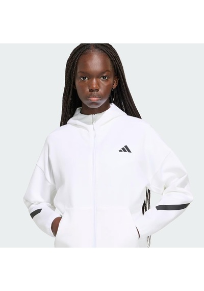 Adidas Z.n.e. Full Zip Kadın Sweatshirt C-adıkf6326b30a00 Beyaz