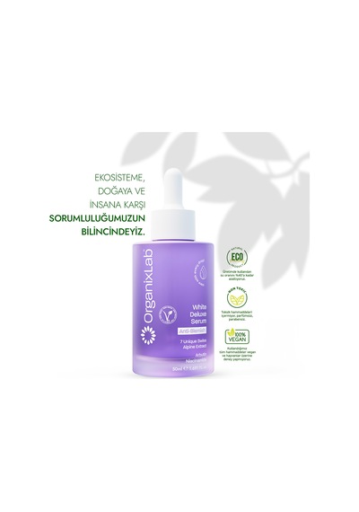 Organixlab White Deluxe Leke Karşıtı Beyazlatıcı Serum 50 ML