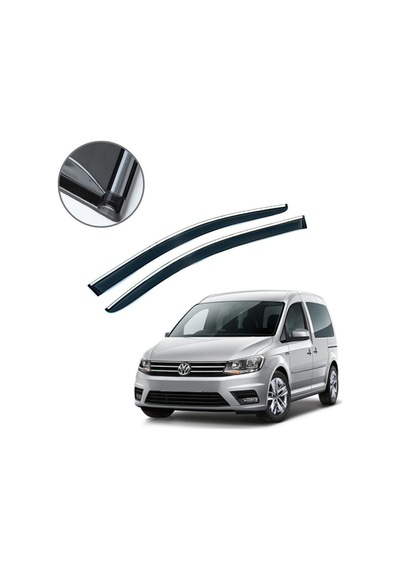 Volkswagen Caddy Krom Çıtalı Cam Rüzgarlığı 2003-2020